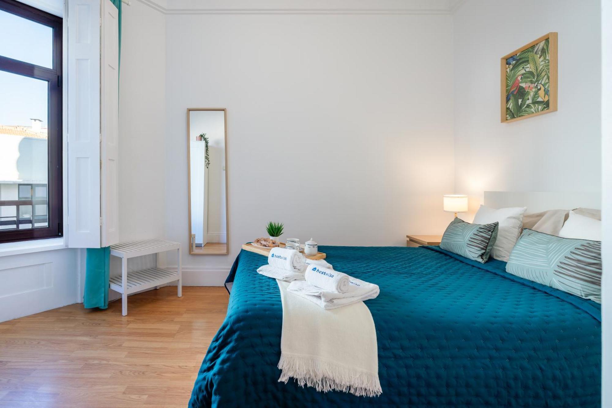 Host Wise - Spacious Comfortable Apartment - Balcony OOporto Exteriör bild
