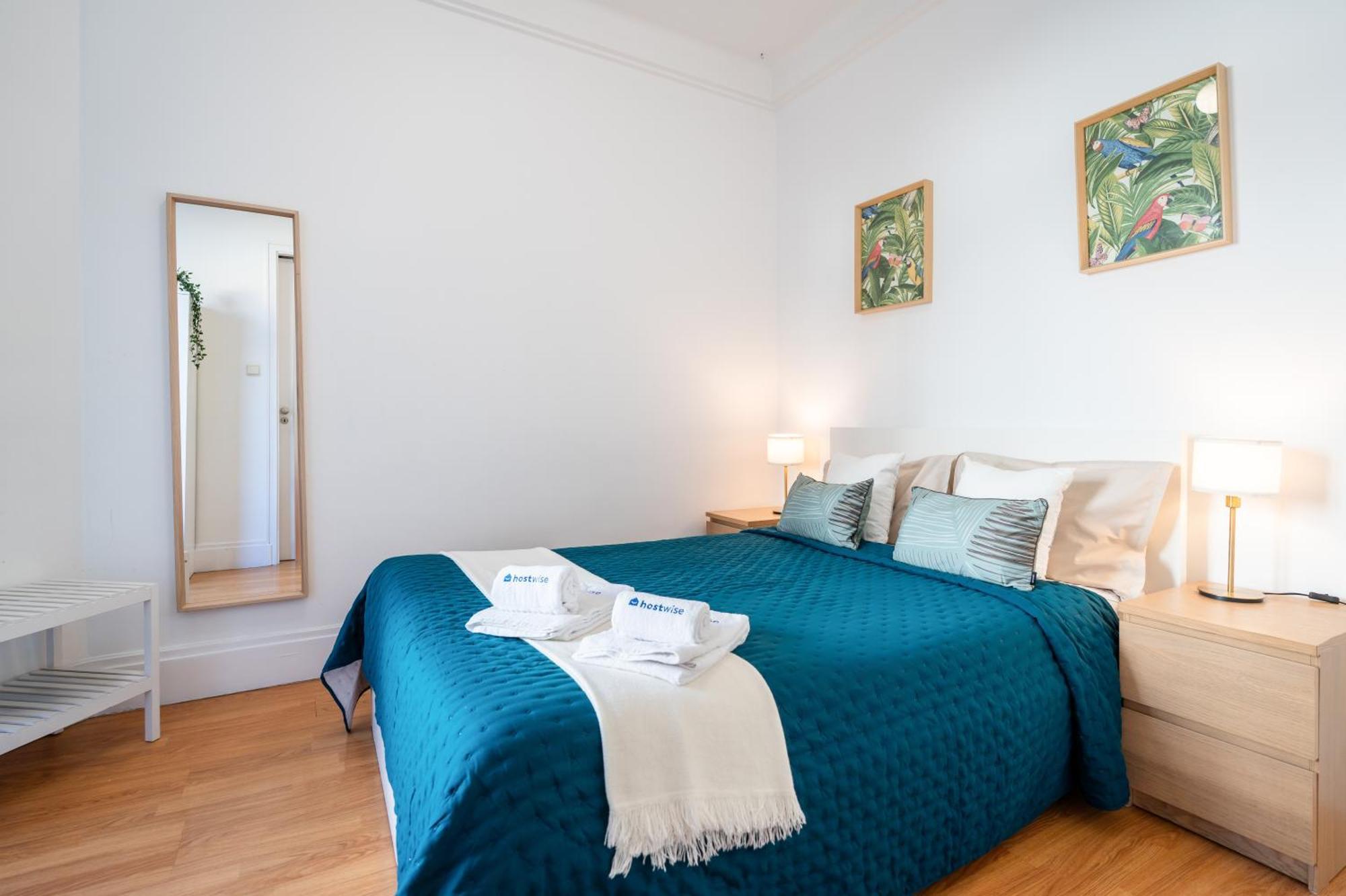 Host Wise - Spacious Comfortable Apartment - Balcony OOporto Exteriör bild